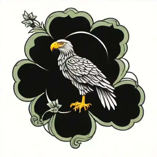 Poland Eagle Stoic And Shamrock Intertwined