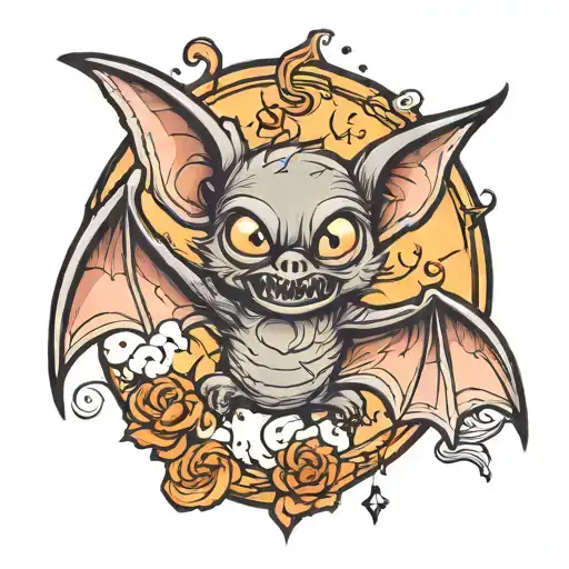 Cute Spooky Bat