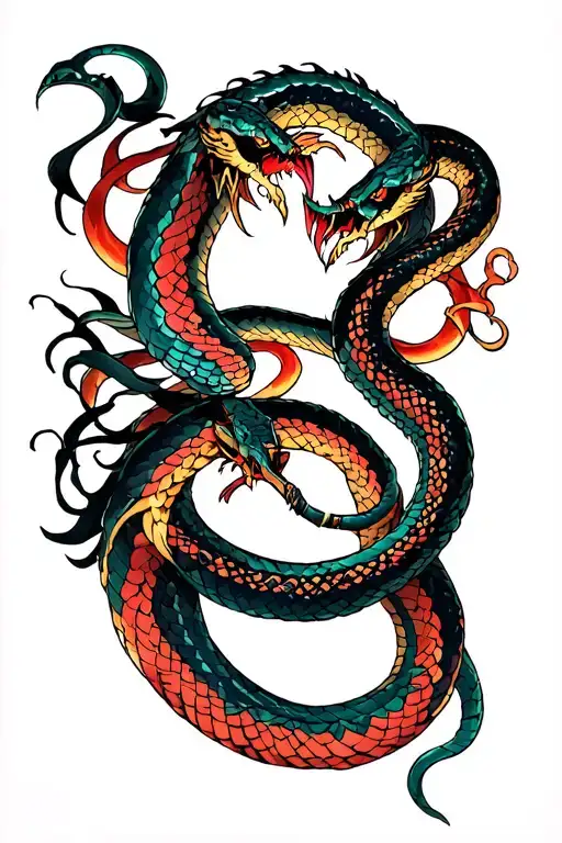 Santemi Shanaziya X Snake Demon Slayer