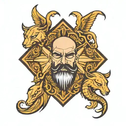 Father And 2 Sons Symbol