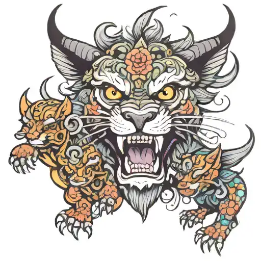 Beast Protecting Children