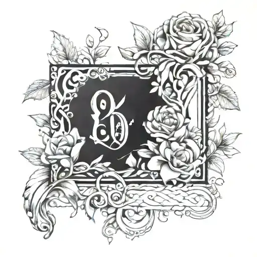 Arm Sleeve Of Letters And Nature And Date 1994