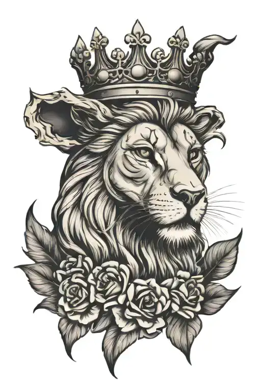 Christian With Lion Crown