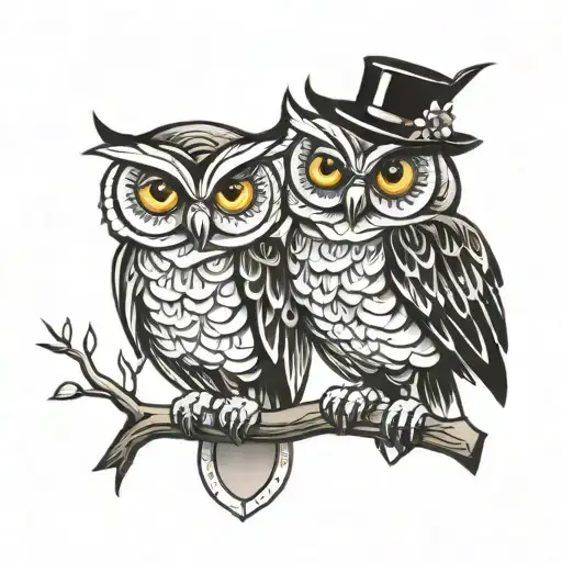 Owl Couple