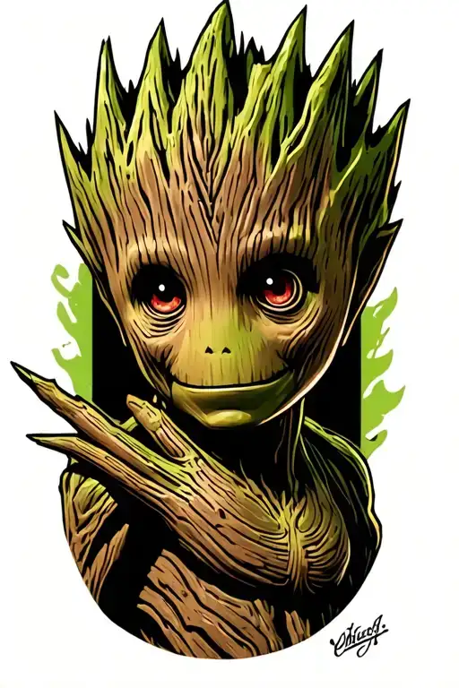 Groot From Guardians Of The Galaxy