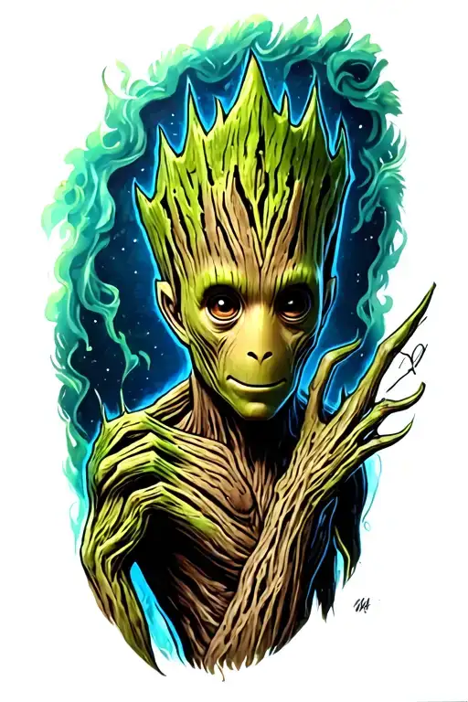Groot From Guardians Of The Galaxy