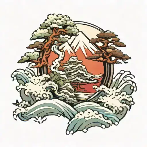 Mountain Nature Japanese