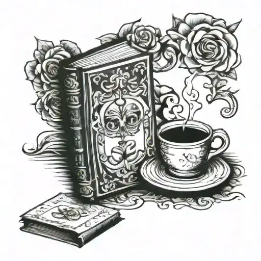 Book And Coffee Cup