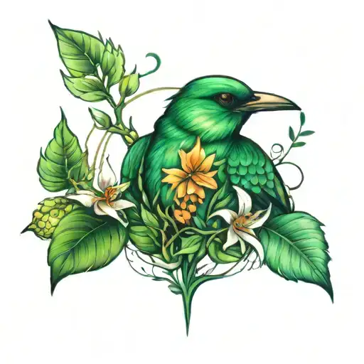 A Feeling Of Freedom Of Self-connection In The Green Nature