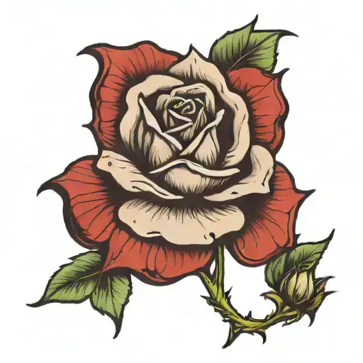 Mam In A Rose Stem Rose