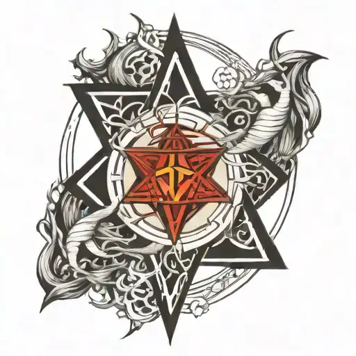 Lucifer Symbol Money Power Fame Unity Strength At Same