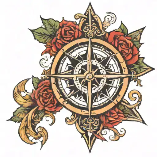 Viking Compass Rose