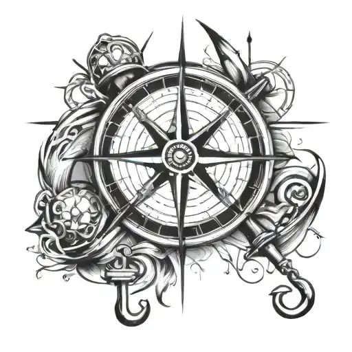 Compass And Anchor