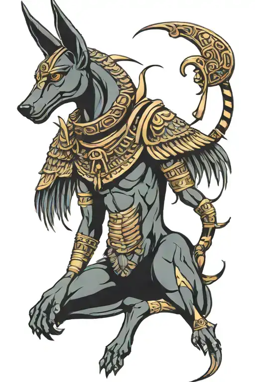 Egyptian God Anubis