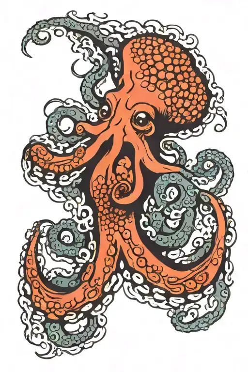 Octopus Japanese Water