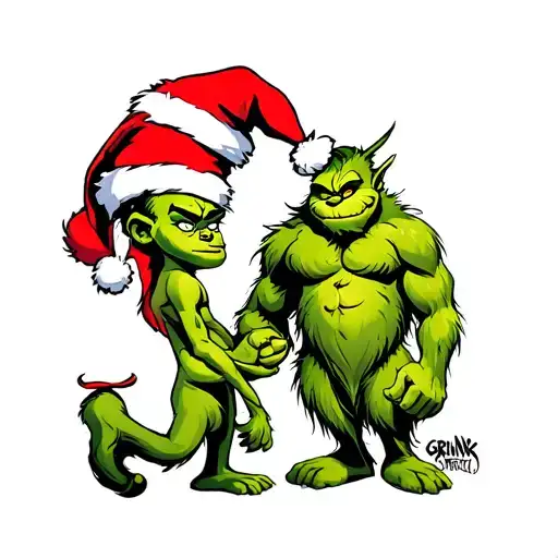 Grinch Father And Son Hip Hop