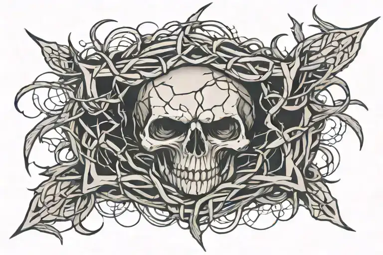 Crown Of Thorns Straight