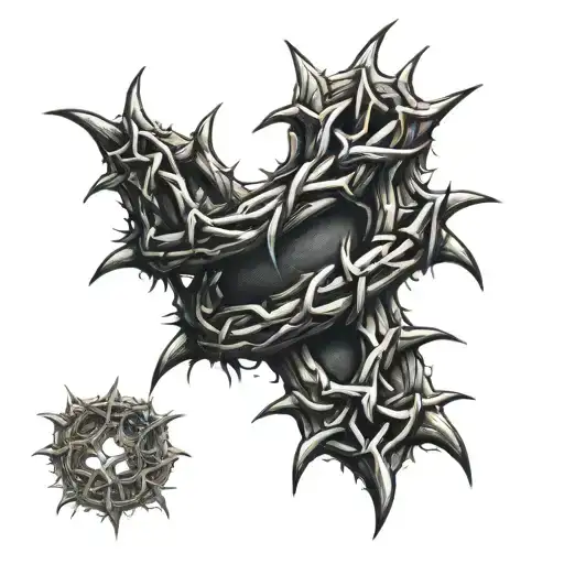 Crown Of Thorns From A Front Angle