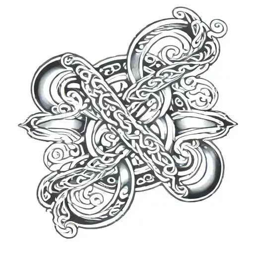 Infinity Symbol Intertwined