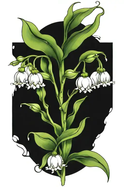 Lily Of The Valley Wrapped