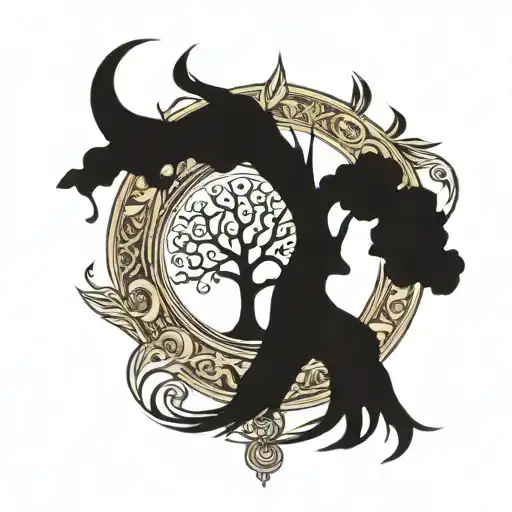 Yezidi Symbols Or Tree Of Life