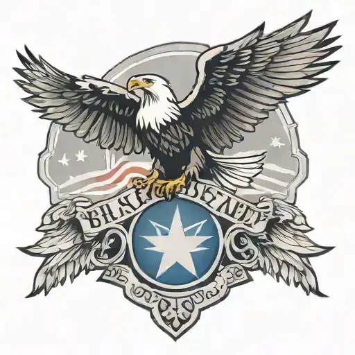Eagle Over Usaf Logo Incorporated