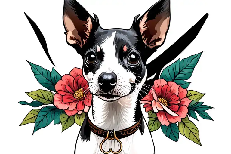 Black And White Rat Terrier