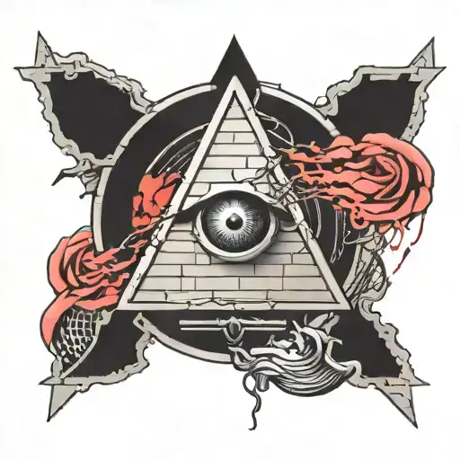 Pink Floyd Dark Side The Wall Being Torn