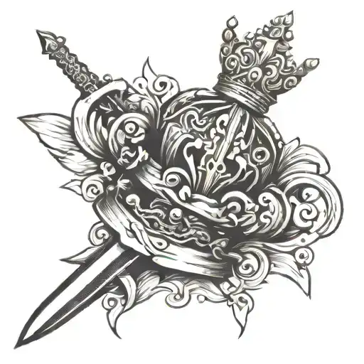 Sword Through Crown
