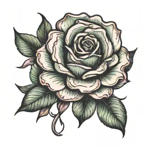 Rose Spreading Across