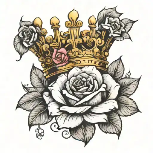 Crown And Rose