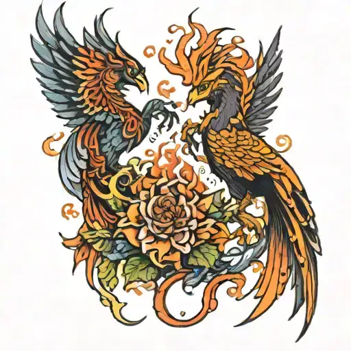 Phoenix And Ifrit