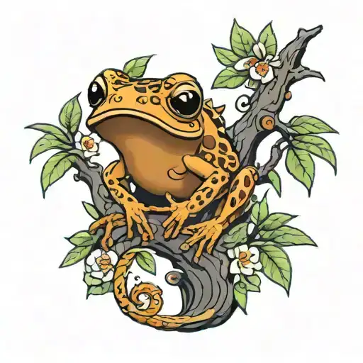 Coqui On A Musty Tree