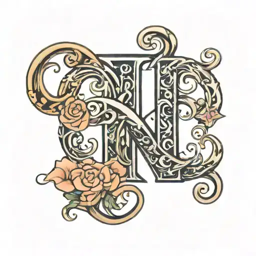 Letters I And F Combined In A Creative Way