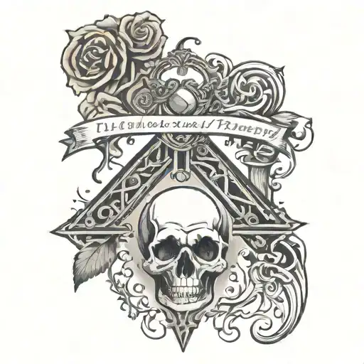 A Broken Sword Between 2 Bible Verses