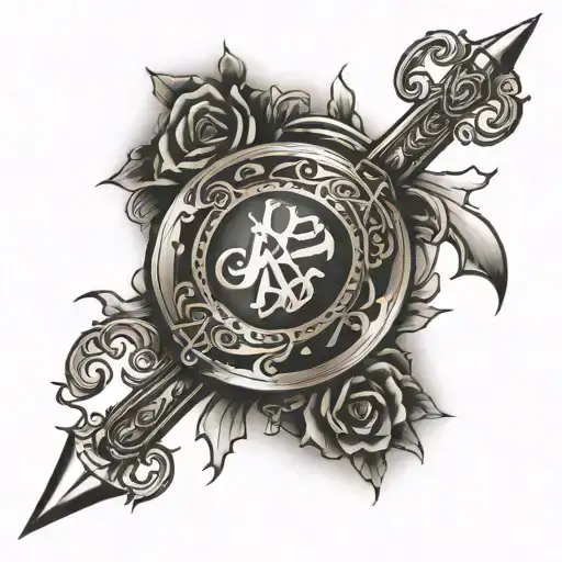 Broken Sword Between 2 Bible Verses