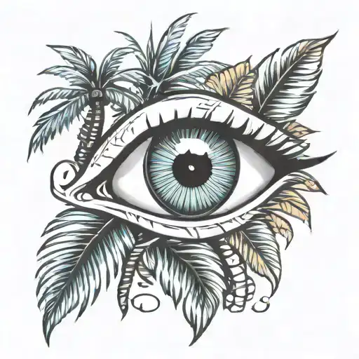 Palm Tree Eye 76