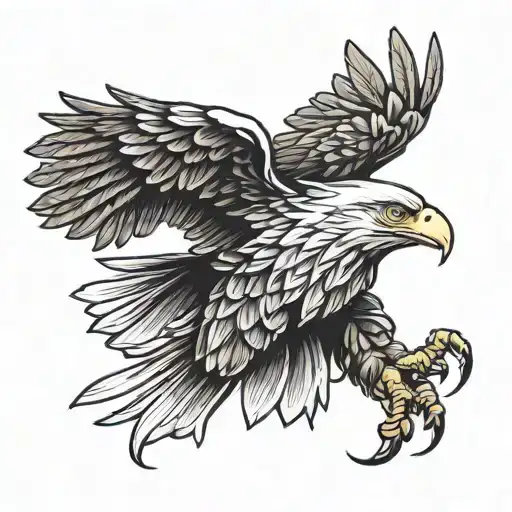 Eagle For Back