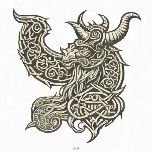 Viking Aegishjalmur Symbol