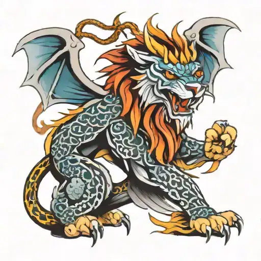 Lion Dragon July