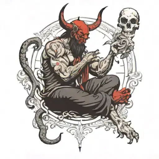 Devil Praying For Forgiveness From God Atlas Holding