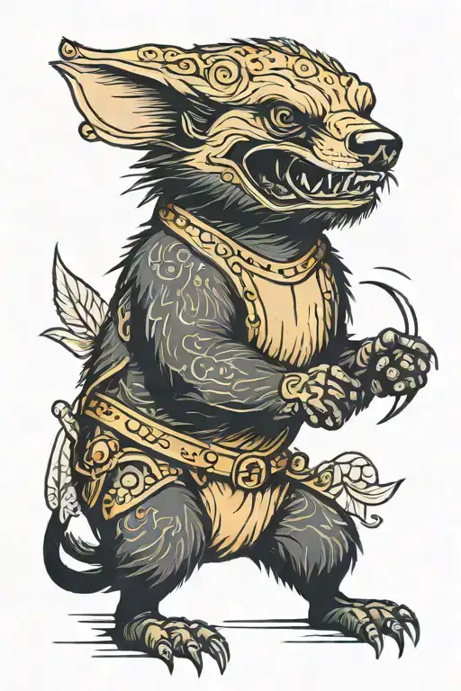 Honey Badger Scary Intimidating