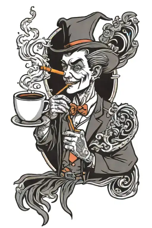 Cigarette And Coffee