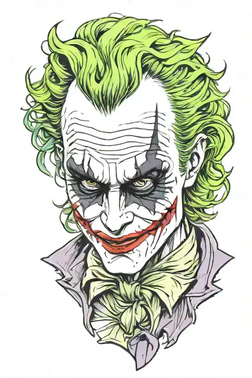 Heath Ledger Joker Gotham City Backround