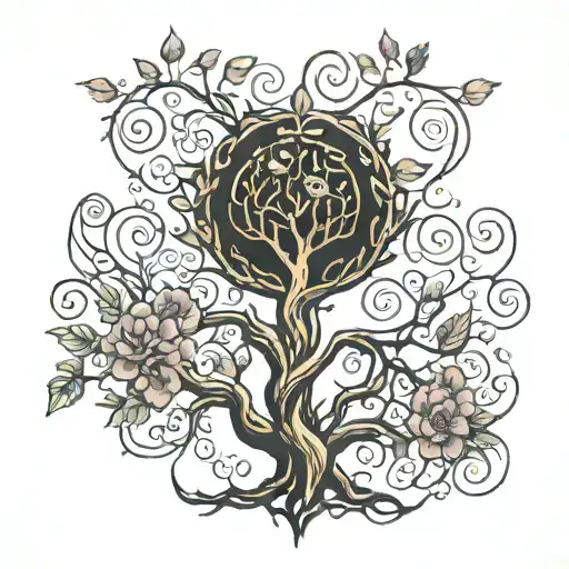 Tree Of Life Plant Vine