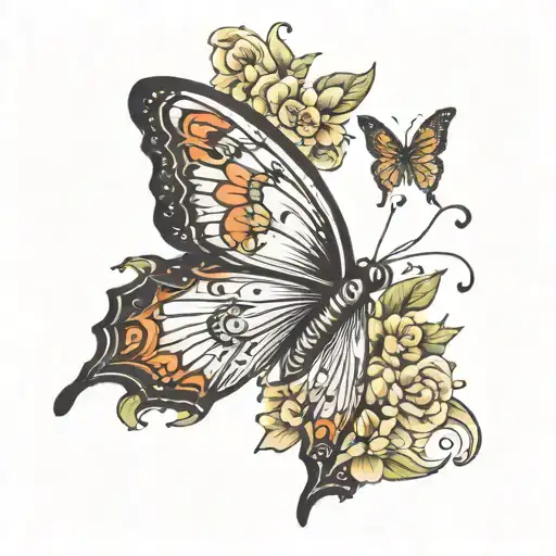 Butterfly With A Quote About Love You