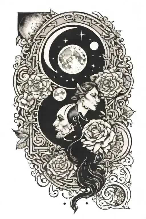 Phases Of The Moon Rising