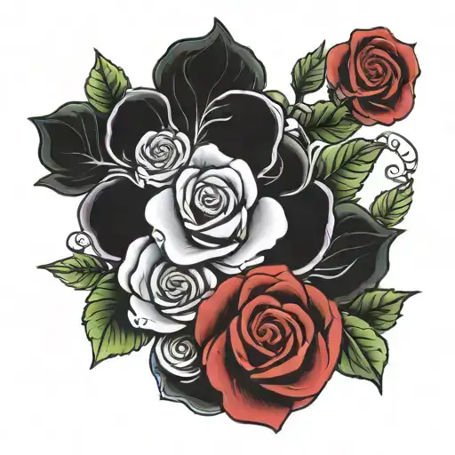 The Words Yo Yo Yo Around A Rose