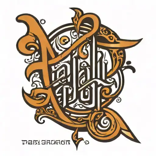 Habibi In Arabic Writing