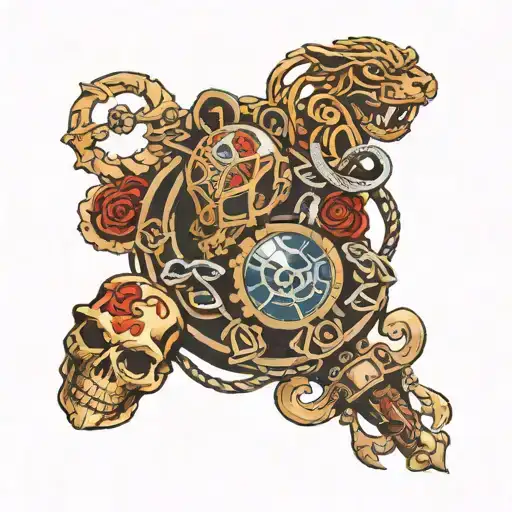 Men's Charm Bracelet